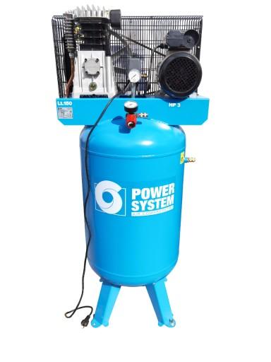 Вертикальный стоячий компрессор POWER SYSTEM B3800B/150В 10Бар 150л 2,2кВт 230В