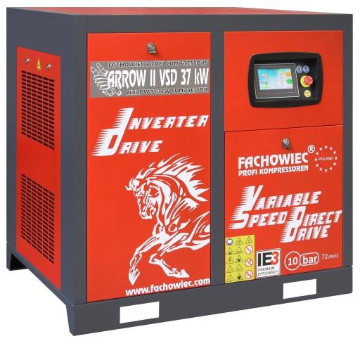 Гвинтовий компресор ARROW VSD 37 кВт 5600 л