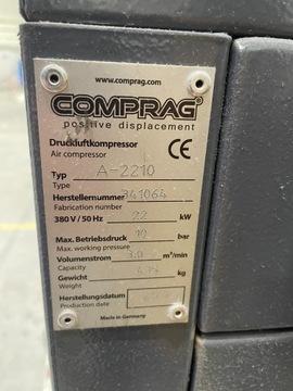 Компресор гвинтовий COMPRAG A-22 22кВт
