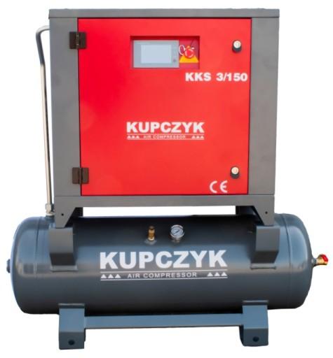 Компресор гвинтовий Kupczyk KKS 3/150 компресор 2.2 KW 150 Lite 320 л/хв 230V