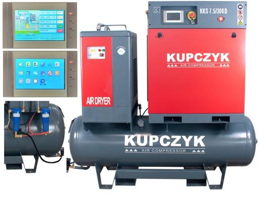 Компрессор винтовой с осушителем Kupczyk KKS 7,5/300D 800 л/мин