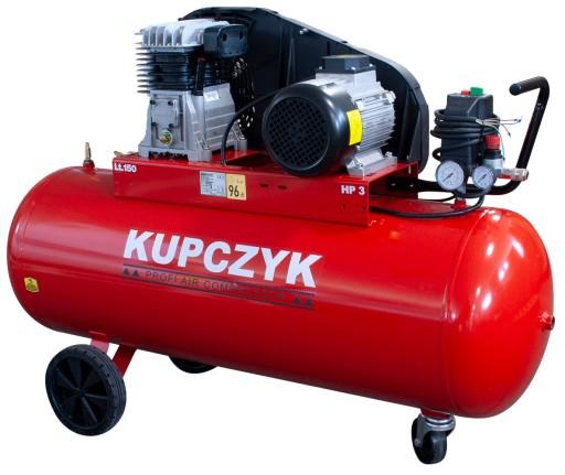 Поршневий компресор Compressor B2800B бак 150 літрів KK 420/150 Kupczyk