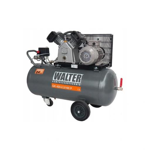 Компрессор поршневой WALTER GK 420-2,2/100л