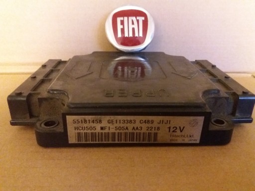 GE113383  HCU505 MFI-505A ecu - Комп'ютер Lancia Fiat Stilo 1.8 16V 55181458 C489