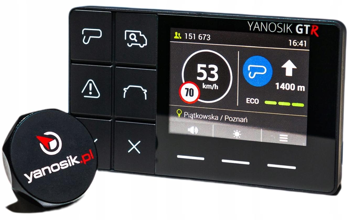 Дорожній комунікатор Yanosik S-clusive GTR 2,4