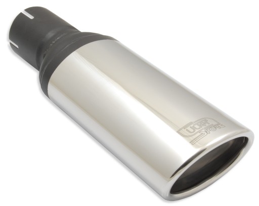 Насадка глушителя овальная 95x65 | длинный | Н1-10-1Д | для трубы 50 мм