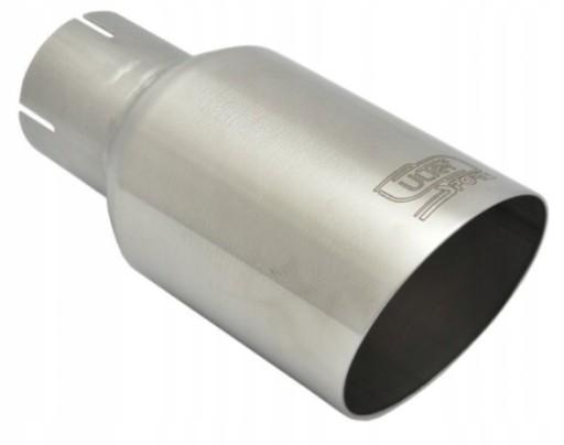 Наконечник глушителя ns1-90-1* Сатин 90 мм