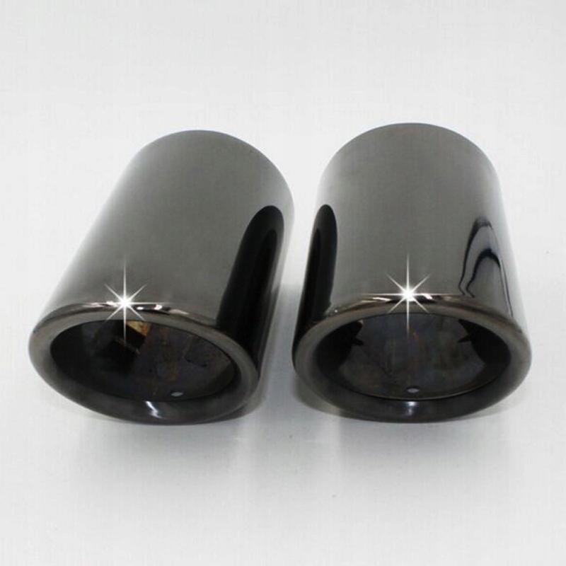 VW Golf Jetta Black Titanium наконечник выхлопной трубы 70 мм