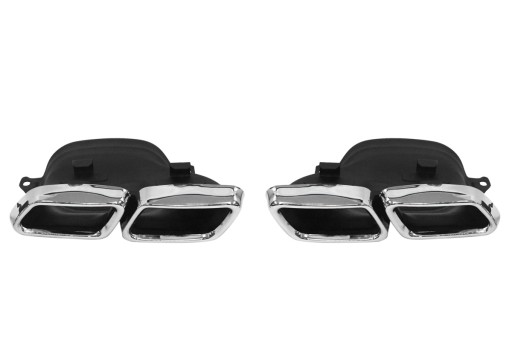 Наконечник глушника 285x80mm вхід 160x97mm Mercede