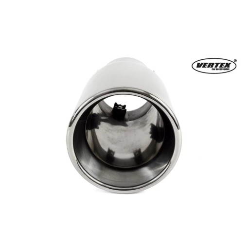 Наконечник глушника нержавіюча сталь mt 018 хром amio-01318