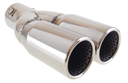 Наконечник глушителя из нержавеющей стали 35-50 мм