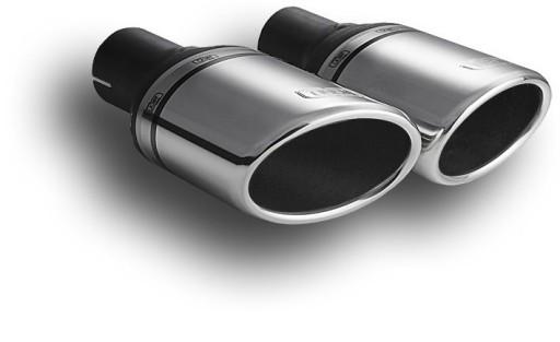 Универсальный наконечник для глушителя дл.120мм диам. 55 мм