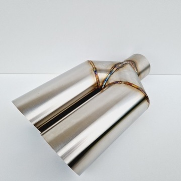 Наконечник вихлопний 2х76