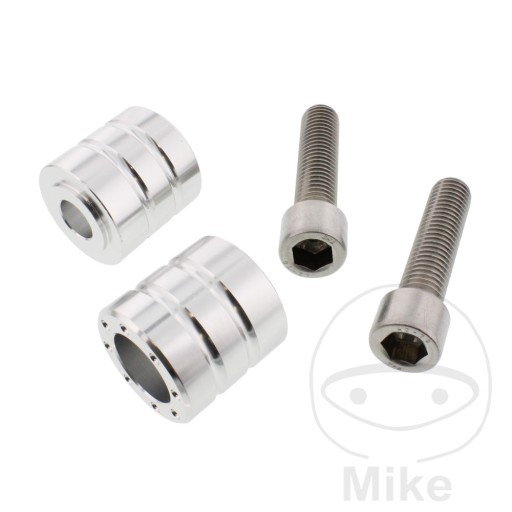 BARENDBM20S - Наконечники рульового колеса Pro-Bolt BMW, алюмінієві, сріблясті