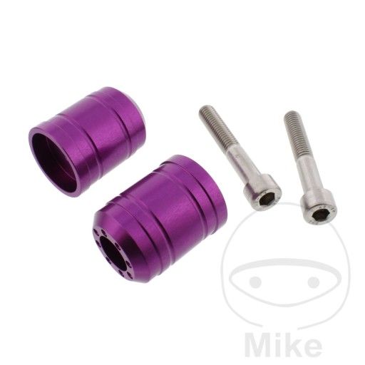 BARENDKA10R - Наконечники рульового колеса Pro-BOLT Kawasaki алюмінієві червоні