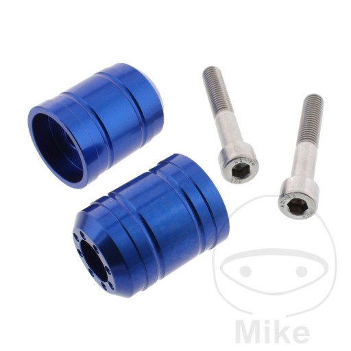 BARENDKA10B - Наконечники керма Pro-BOLT Kawasaki Алюмінієвий Синій