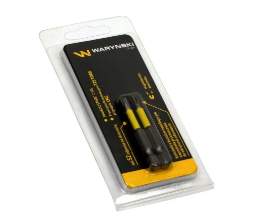 Біти ударні біти T25 50мм 2 шт в упаковці Waryński