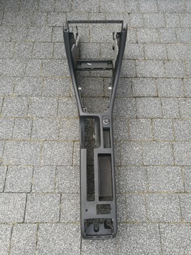 Тунель центральної консолі 1DIN Audi A4 B6 B7 чорний