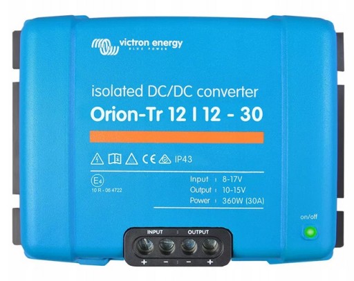Преобразователь Victron Energy Orion-Tr 12/12 В 30 А