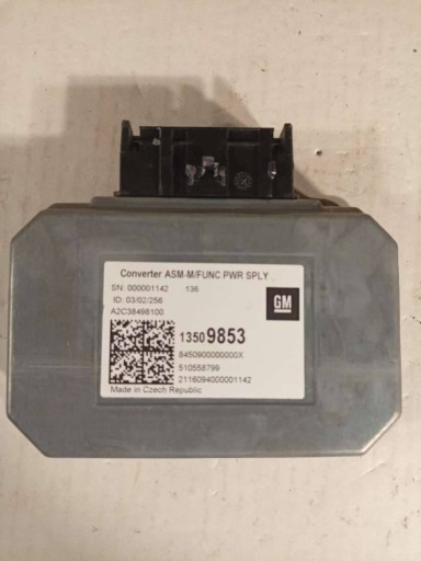 Преобразователь напряжения Chevrolet Cruze 2017 13509853