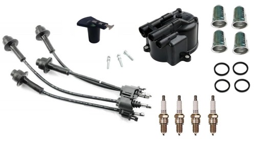 100021.4 - Купол палец провода свечи розетки BT двигатель 4Y