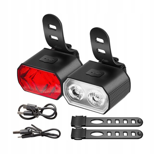 Велосипедні ліхтарі для зарядки через USB