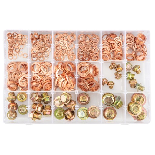 Заглушки с медными уплотнениями, 534 шт.