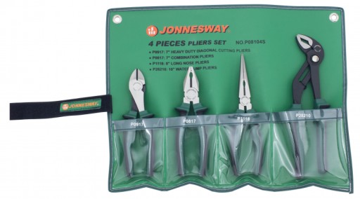 КПЛ. плоскогубцы 4шт. P08104S JONNESWAY