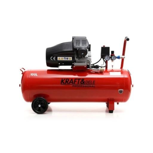 Kraft Dele KD1480 Масляний компресор 100L 230V 2 фон