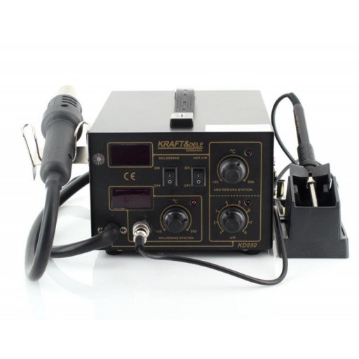 Зварювальний апарат Kraft Dele KD850 для пластику 2в1