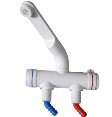 B00286 - Double PVC Tap With switches