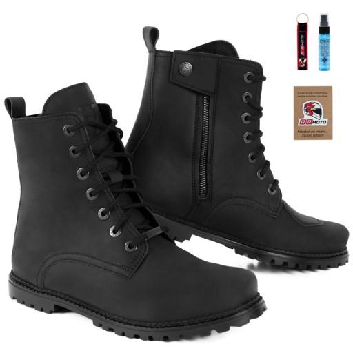 Короткі туфлі REBELHORN NOMAD BLACK, чорні БЕЗКОШТОВНО