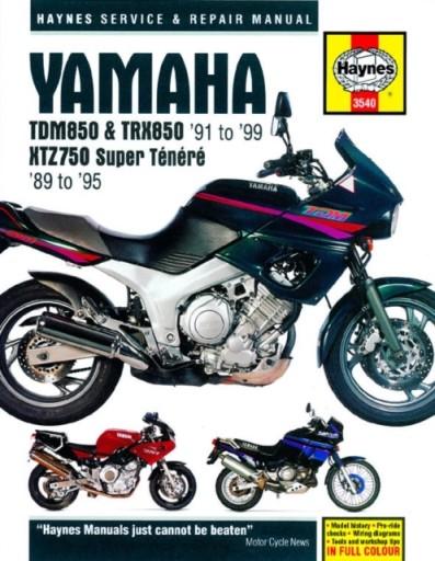 Книга Хейнса Yamaha Tdm850 и Trx850