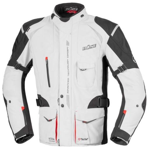 Куртка BUSE Grado світло-сіра чорна 58