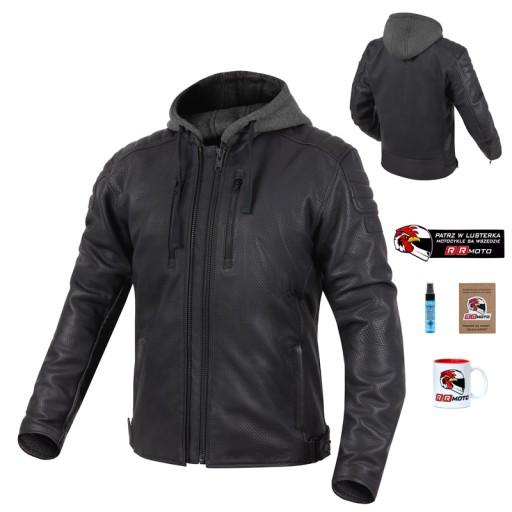 Куртка REBELHORN IMPALA PERFORATED BLACK БЕЗКОШТОВНО