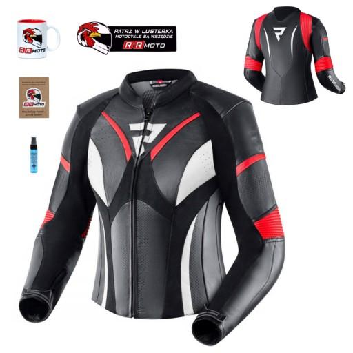 Куртка REBELHORN REBEL LADY FLUO RED/WHITE БЕЗКОШТОВНО