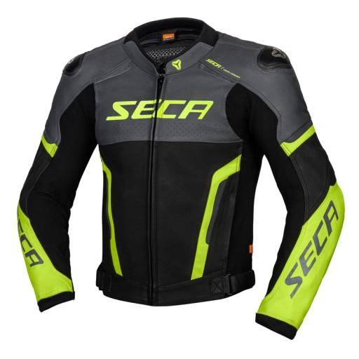 Куртка SECA HOOLIGAN TITANIUM/FLUO YELLOW БЕЗКОШТОВНО