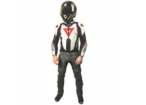 Шкіряна мотоциклетна куртка DAINESE Super Speed ​​​​D1 46 | РОЗПРОДАЖ -40%