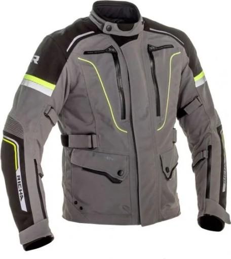 Мотоциклетная куртка RICHA INFINITY 2 PRO титан-неоново-желтый 6XL