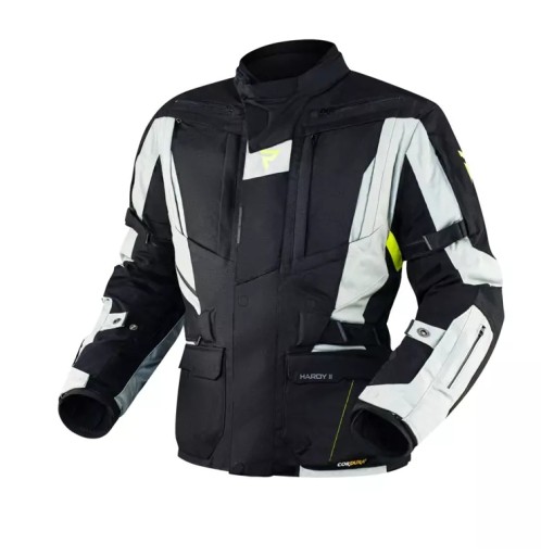 Мотоциклетна куртка rebelhorn Hardy II R. XL чорно-сіра