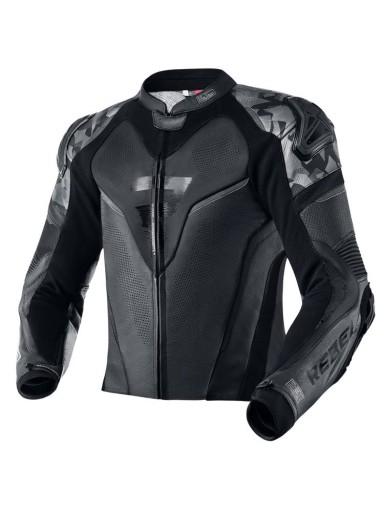 Мотокуртка Rebelhorn Rebel чорна 58
