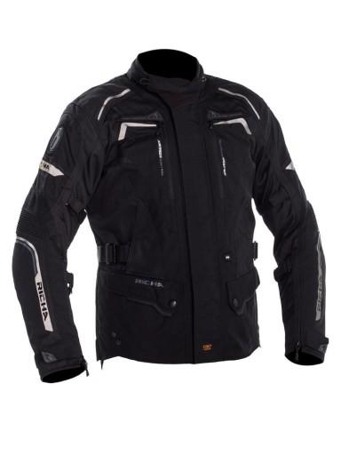Текстильна мотоциклетна куртка Richa Infinity II, чорна, розмір 3XL