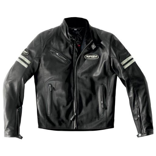 SPIDI Ace Leather P131 кожаная куртка Черный 58