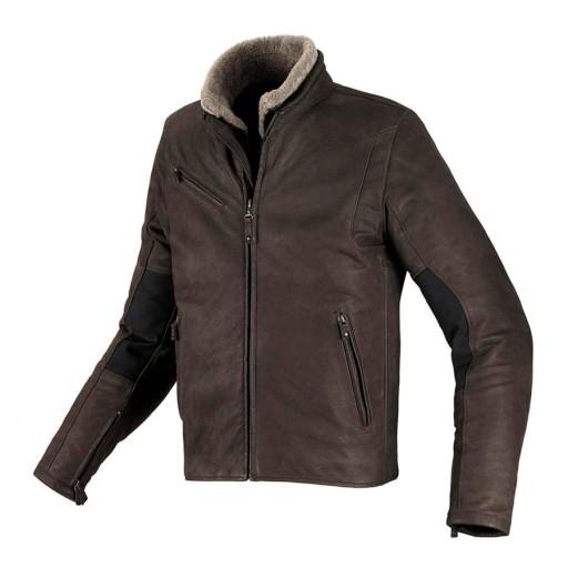 SPIDI Firebird P158 кожаная куртка Коричневый 56