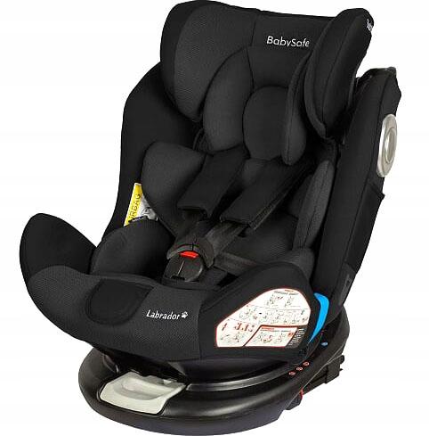 ЛАБРАДОР 0-36 КГ 360° ОБЕРТОВЕ СИДІННЯ ISOFIX