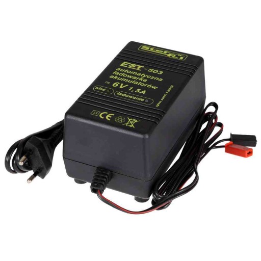 АВТОМАТИЧНИЙ ЗАРЯДНИЙ ПРИСТРІЙ EST-503 6V-1.5A ЄМНІСТЬ 7-17 AH STEF