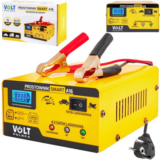 ЗАРЯДНИЙ ПРИСТРІЙ ВИПРЯМЛЯЧ ДЛЯ РК-БАТАРЕЇ 6V 12V 15A