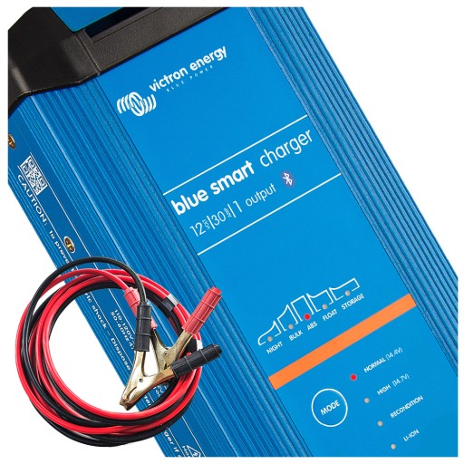 ЗАРЯДНОЕ ЗАРЯДНОЕ УСТРОЙСТВО Victron ENERGY IP22 30A (1) С КАБЕЛЯМИ И ПРОВОДАМИ