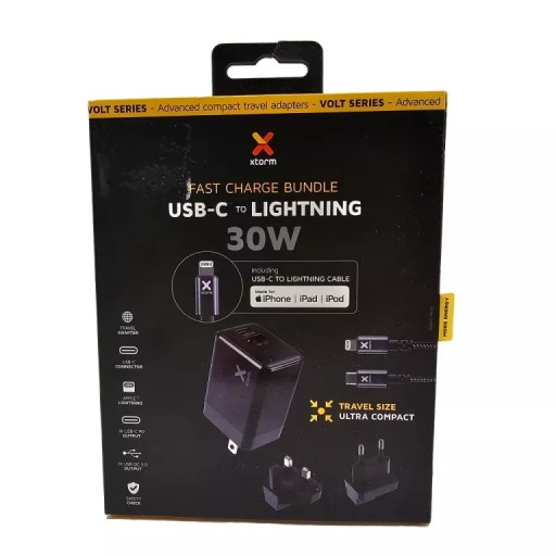 ЗАРЯДНИЙ ПРИСТРІЙ XTORM XA082 ЧОРНИЙ