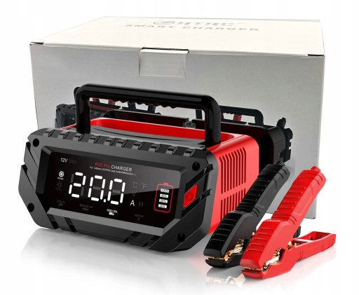 ЗАРЯДНОЕ УСТРОЙСТВО для аккумуляторной батареи EFB GEL AGM 12V 24V 20A LCD